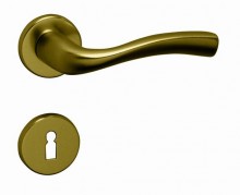 Kování rozetové ARCH-R F4 - bronzový elox, na klíč 