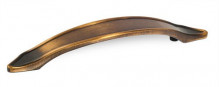 SIRO Úchytka 2149-144 ZN31, rozteč 96 mm, STAROMOSAZ brinýr kartáčovaný 