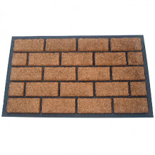Rohožka Brickwall, guma, 45 x 75 cm