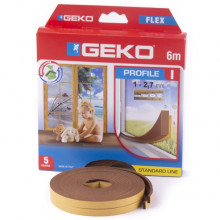 GEKO Těsnění I 9x3mm-6m hnědé (2x3m) 