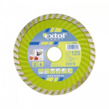 EXTOL CRAFT Diamantový kotouč řezný turbo 125x22,2mm - 108852 