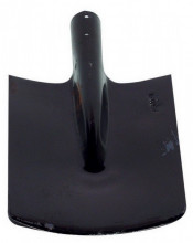 Rýč hranatý černý bez násady, 200 x 280 mm 