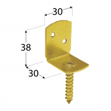 DOMAX Kování pro pergoly OP 30x38x30 mm 