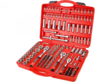 EXTOL PREMIUM Hlavice nástrčná 1/4", 3/8", 1/2" sada 172 ks 