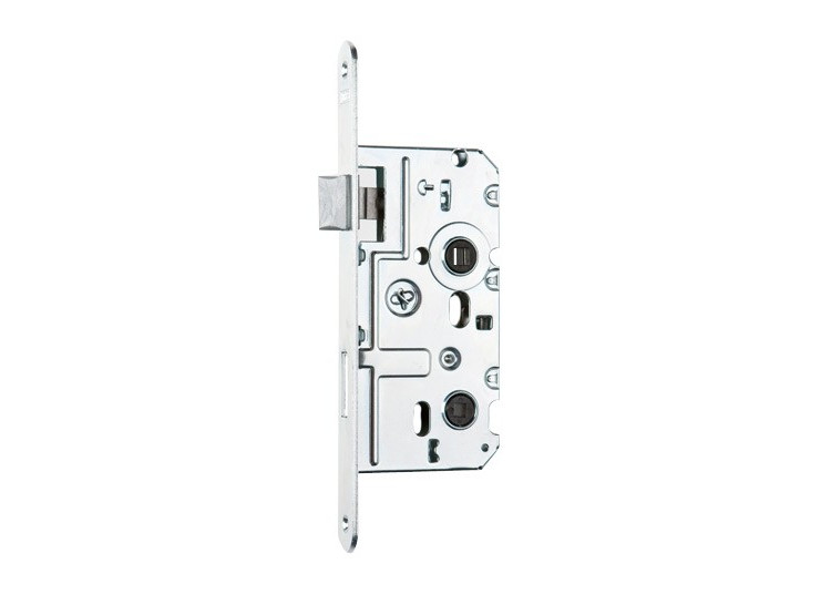HOBES Zámek K 322 WC, LEVÝ, ořech 6x6, bílý zinek