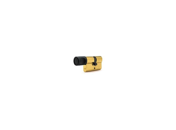 FAB Vložka cylindrická 202 RSD 29 + 45 MOSAZ - knoflík na straně 45mm, 3 klíče