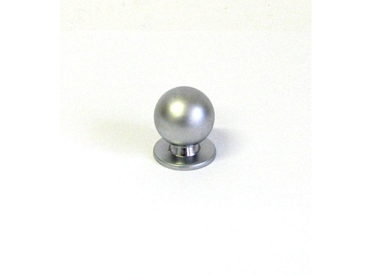 Knopek DAVID 24mm Chrom - satin