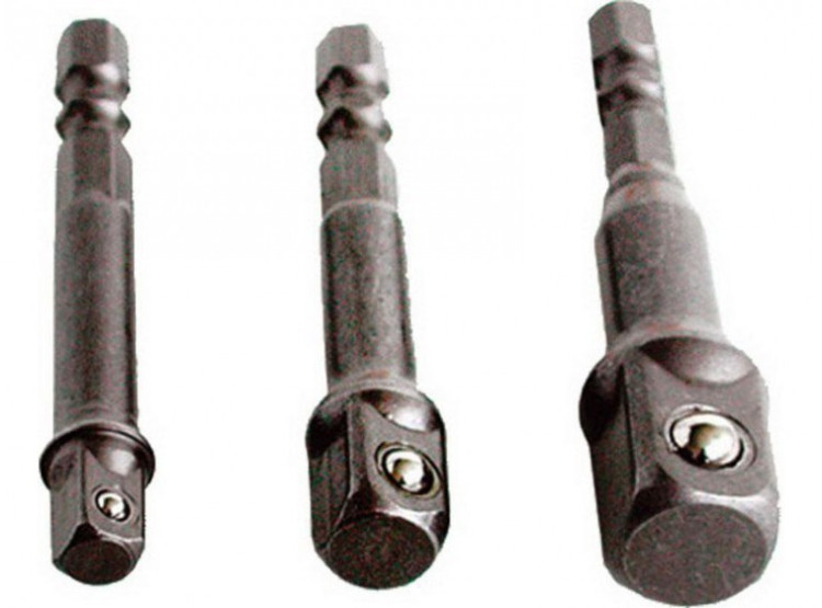 Extol Craft 32600 Adaptéry do vrtačky, 1/4"-3/8"-1/2" Madal Bal a.s.
