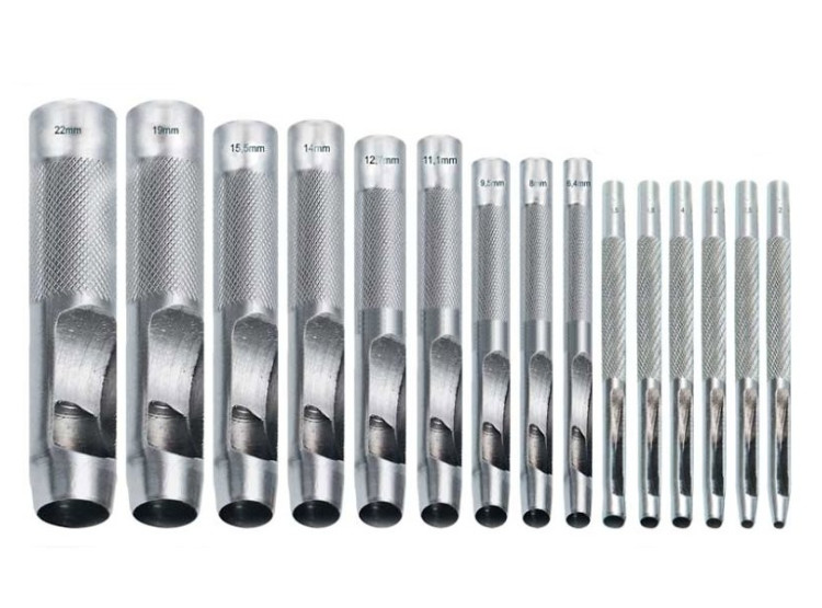 Děrovače sada 2-22mm, 15ks