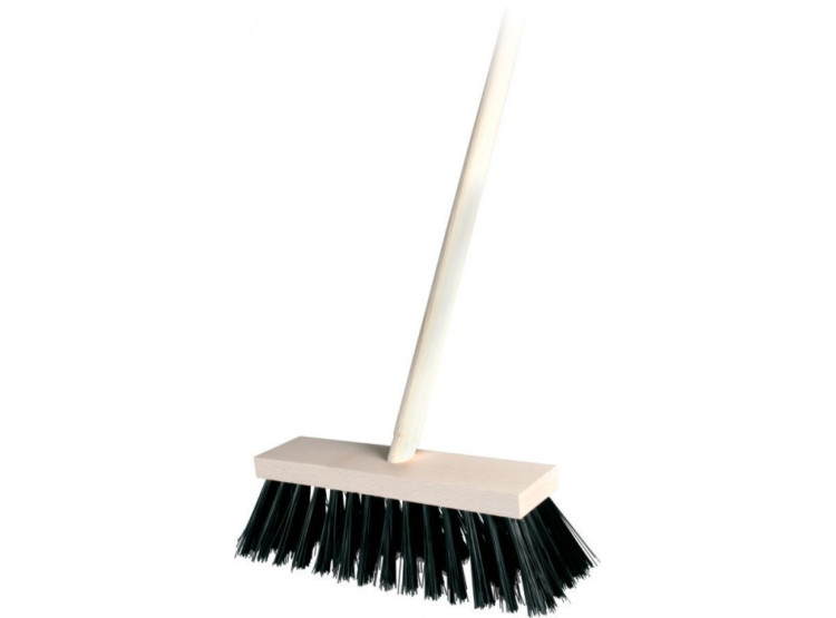 Kartáč silniční s holí 30cm - hůl 140cm - Černý SPOKAR