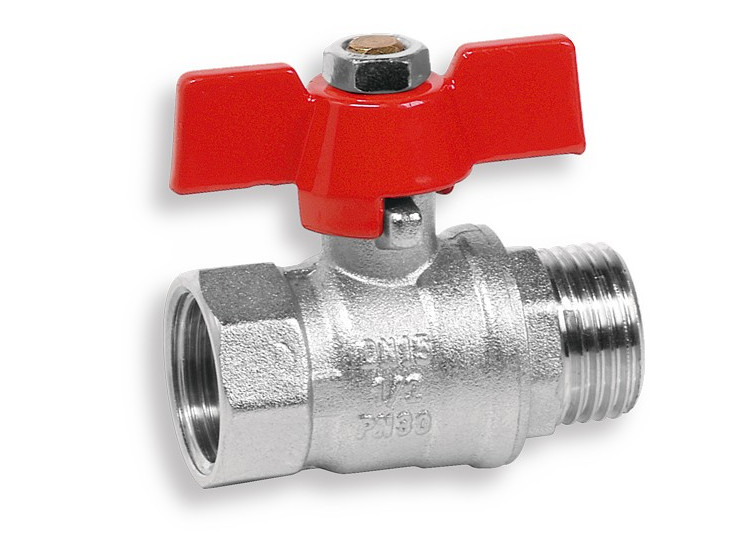 NOVASERVIS Kohout kulový 3/4" motýlek