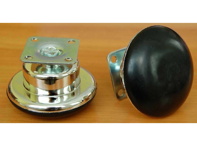 Kluzák C65 Černý + chrom