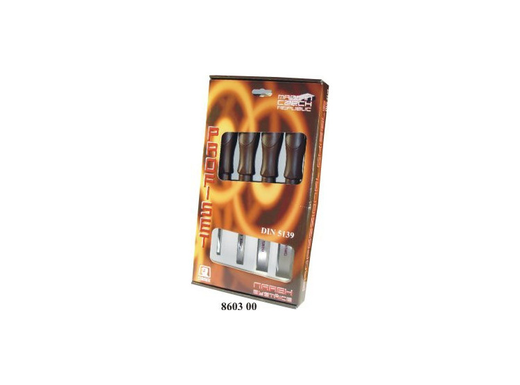 NAREX Sada plochých dlát 8603 00, PLAST LINE PROFI