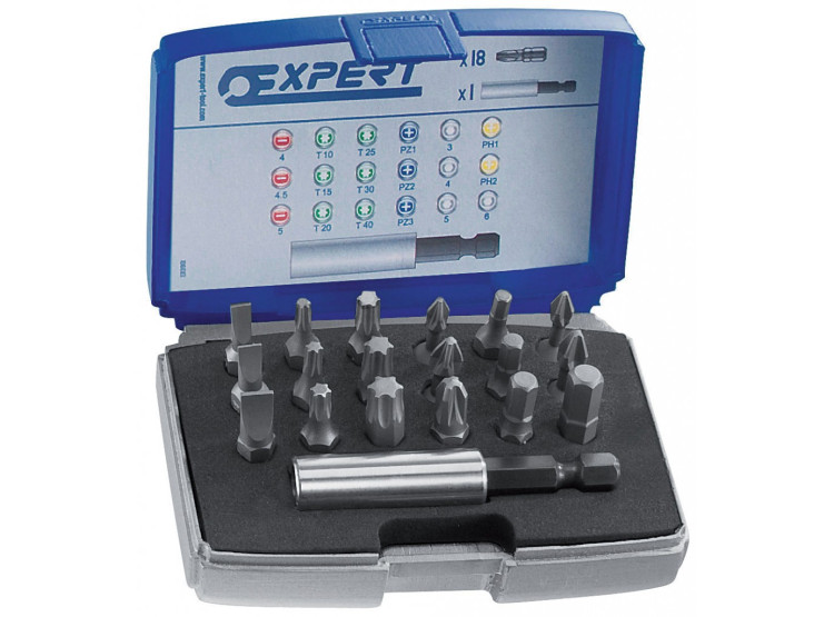 Tona Expert E113901T 19dílná sada bitů 1/4 bitů