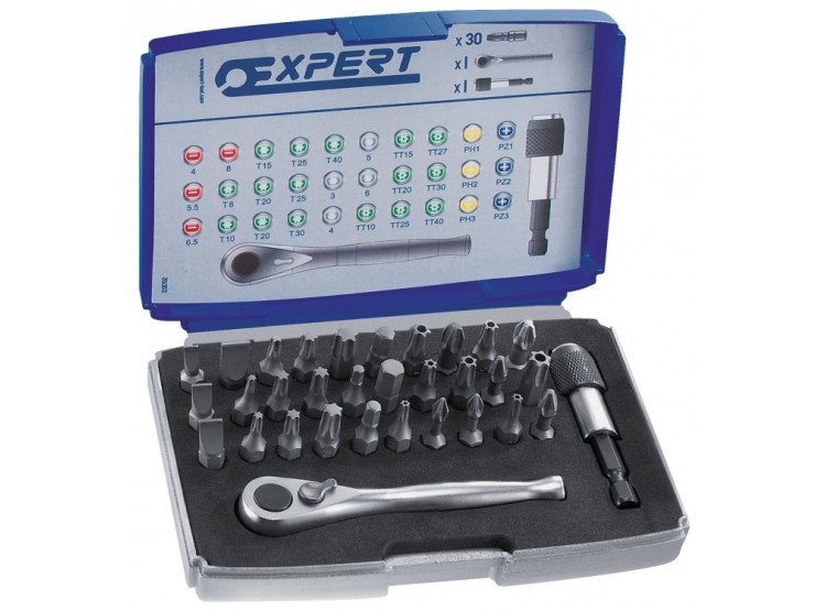 SADA BITŮ 1/4" 32 DÍLŮ TONA EXPERT E131702