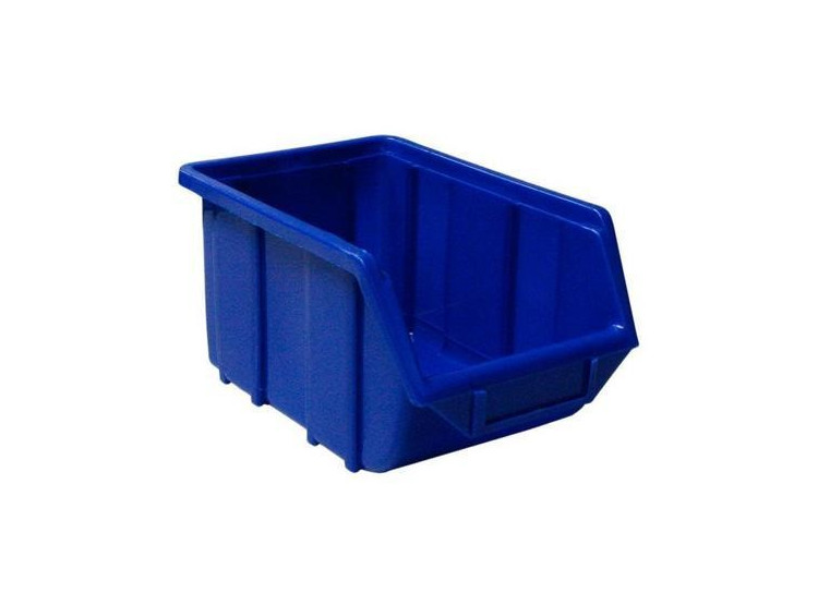 Plastový box ECOBOX 112 MODRÝ - 129 x 160 x 250 mm - Plastový stohovatelný box 112