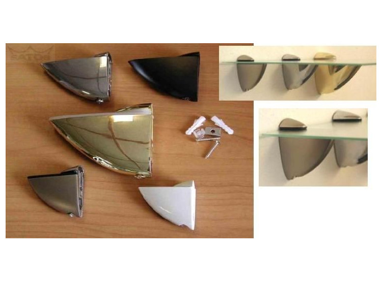 Držák TUKAN 40mm - 2 kusy (baleno v blistru) NIKL - SATIN