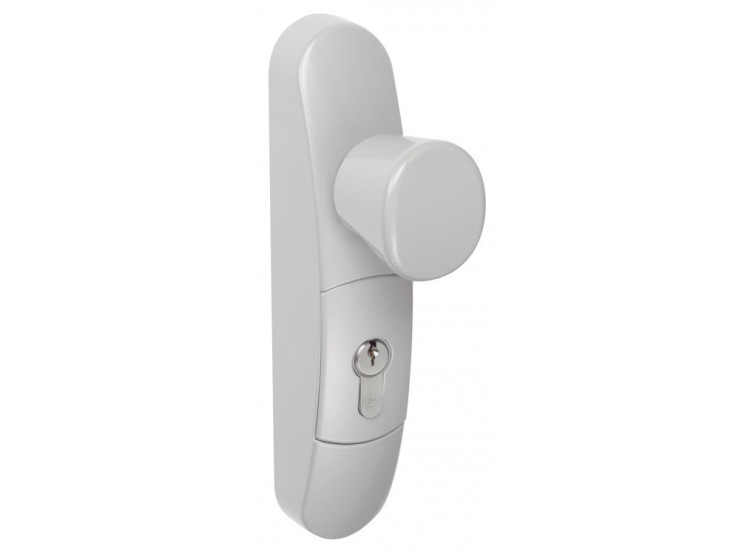 ASSA ABLOY Štít pro panikové kování EN3300-11-0A  řady FAB 89 - STŘÍBRNÝ