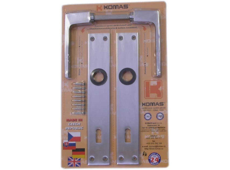 KOMAD 26101 na klíč 90 klika + klika Al - Blistr
