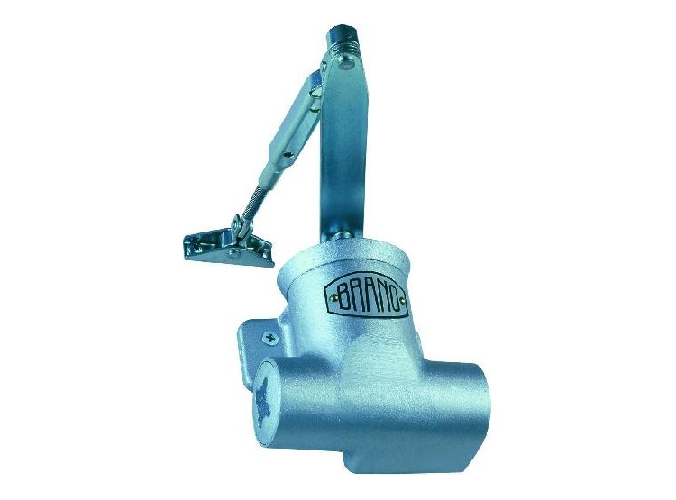 Zavírač BRANO R12/14, hydraulický, STŘÍBRNÝ