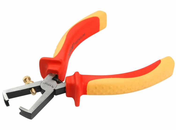 EXTOL PREMIUM Kleště na odizolování kabelů elektrikářské, 160mm, 1000V