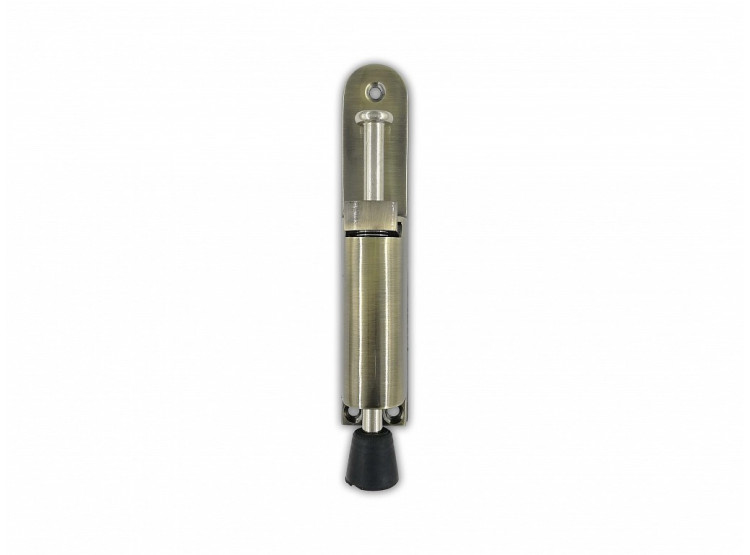 Stavěč dveřní oblý 150 mm - BRONZ
