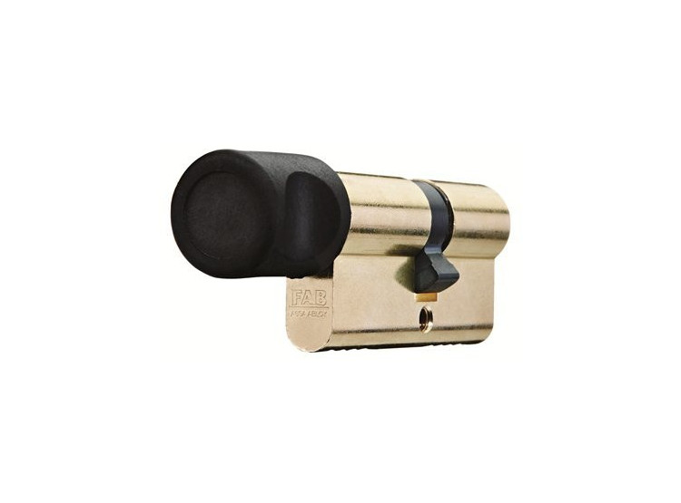 FAB Vložka bezpečnostní 202RSD 40+35K 3 klíče (knoflík na straně 35mm)