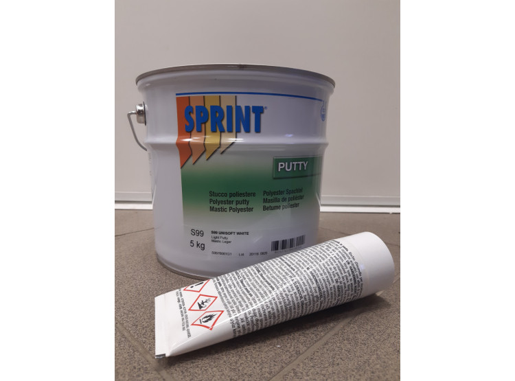 Speciální TMEL S99 UNISOFT WHITE 5 kg - včetně bílého tvrdidla