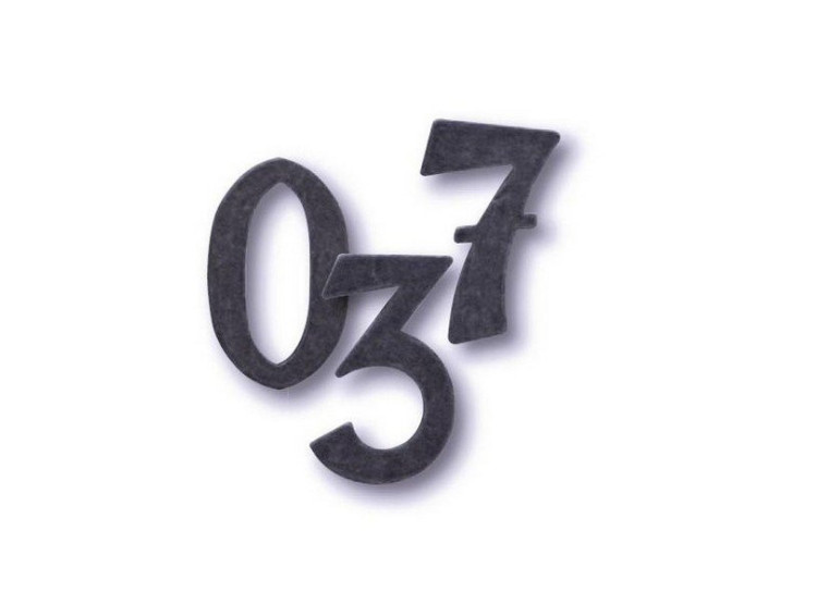 COBRA Číslice KOVANÁ - "1" - výška 12cm