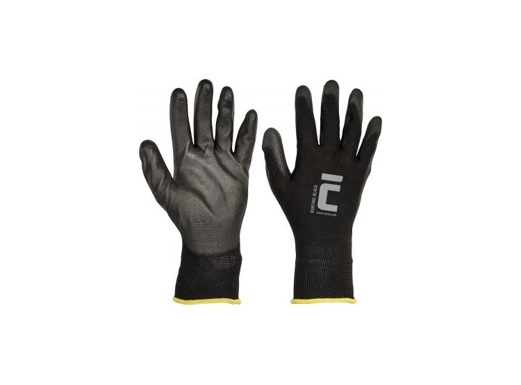 Rukavice BUNTING black 603X velikost 8