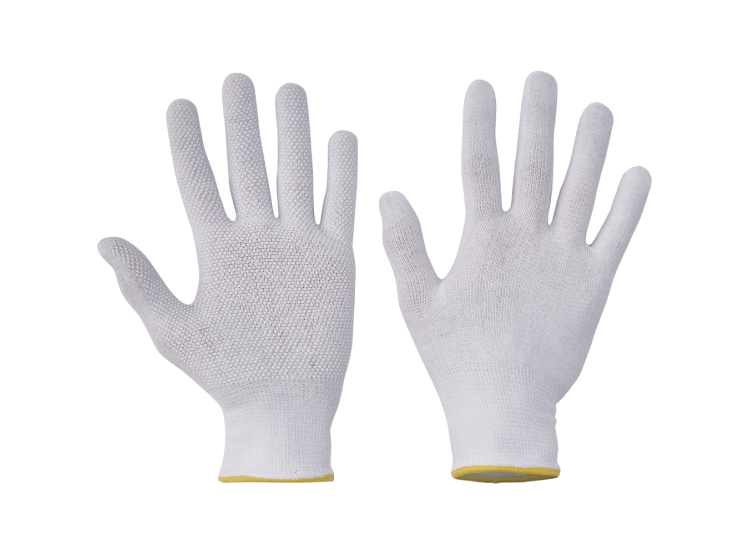 CERVA BUSTARD Evo rukavice + PVC terč bíláXL/10 - bavlna + lycra