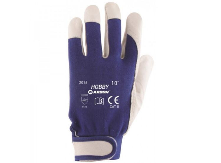 Rukavice HOBBY A1073/10 na stojan