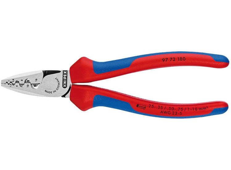 Knipex  Kleště lisovací (krimpovací) na koncové dutinky - 9772180