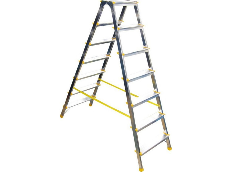 ALVE Schůdky oboustranné EUROSTYL 1927 - 2 x 7 příček, 1,60 m