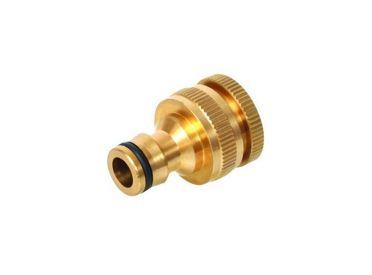 Adaptér s vnitřním závitem 1/2" + 3/4" mosaz