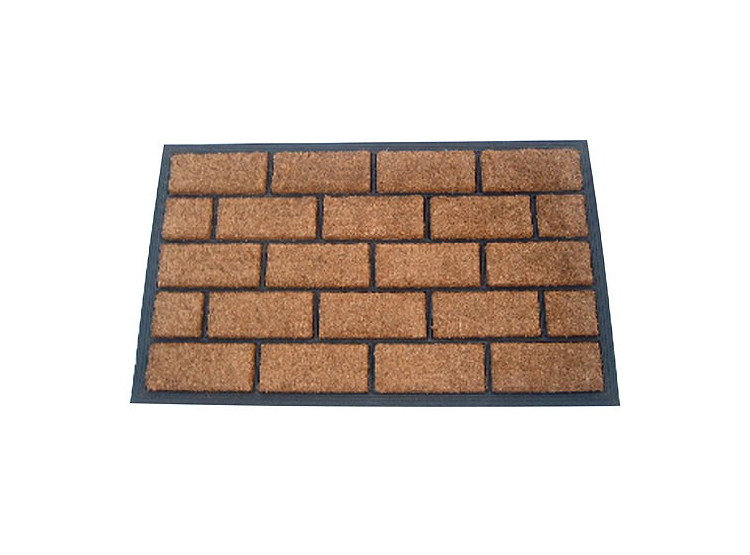 Rohožka Brickwall, guma, 45 x 75 cm