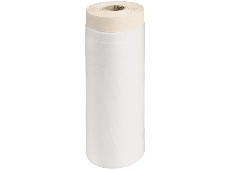 Fólie CQ s papírovou lepící páskou 110 cm x 33 m