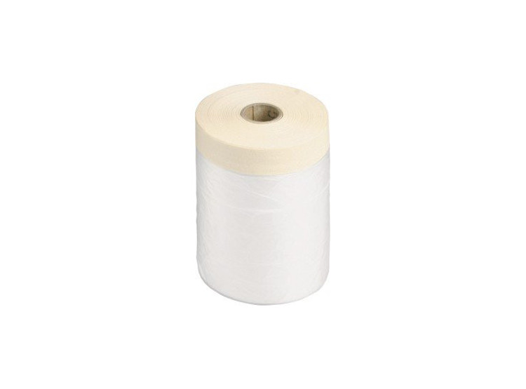 Fólie CQ s papírovou lepící páskou 55 cm x 33 m