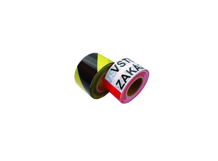 Páska varovací 8 cm x 250 m "zákaz vstupu"