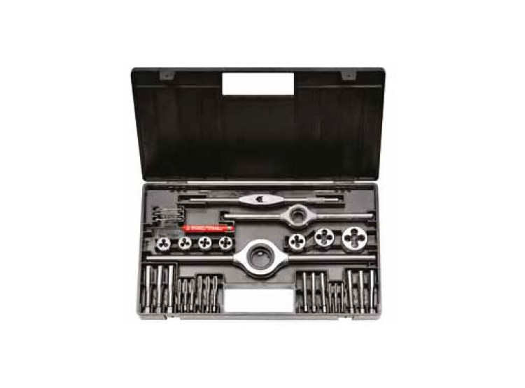 NAREX Bučovice kazeta M1-II HSS (M3-M12) sadové závitníky + očka 340120
