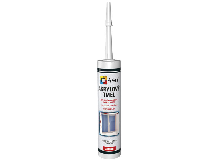 Akrylátový tmel 310 ml bílá 44u