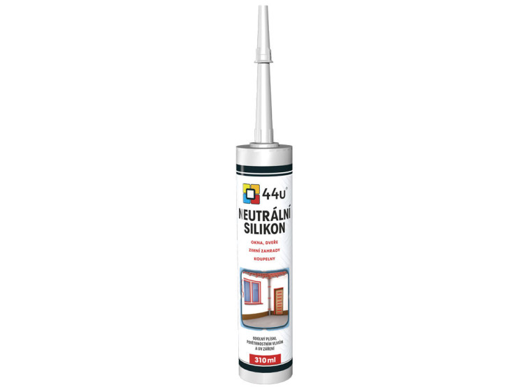 Neutrální silikon 310 ml transparent 44u