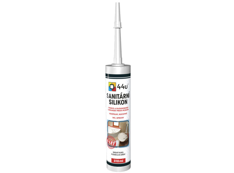 Sanitární silikon 310 ml transparent 44u