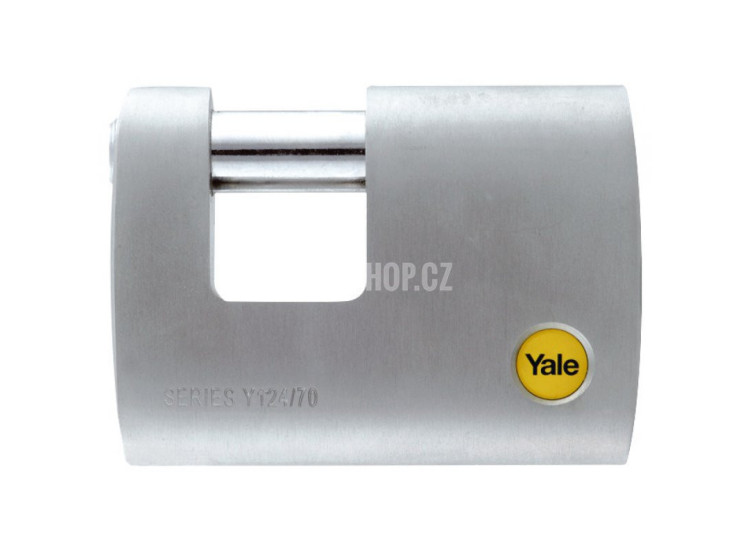 YALE Zámek visací Y124/70/115/1 C, 3 klíče