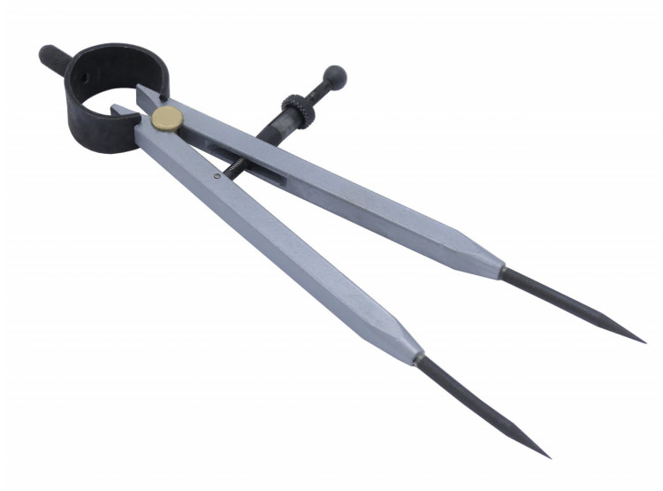 KMITEX Kružidlo s pružinou 6‑200mm, délka150mm