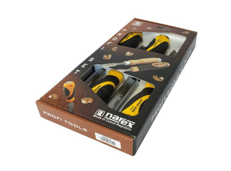 Narex Bystřice sada dlát  Premium 8637-00 4 ks
