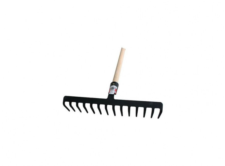 Hrábě 16-hroté 1000654, kov, 40 cm