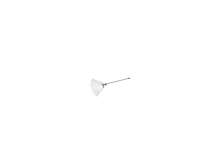 Hrábě švédské stavitelné kovové 17,5-60 cm 15 zubů