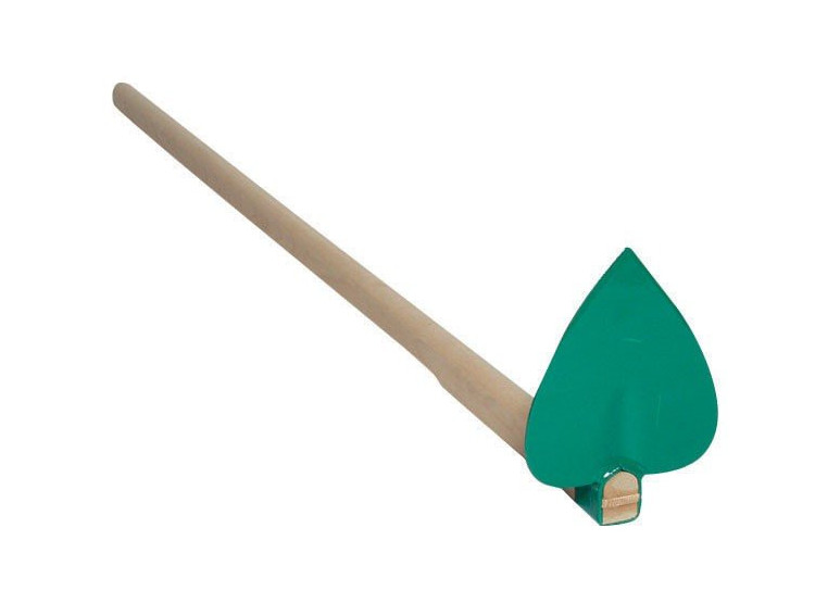 Motyka srdcová s násadou 120 cm, šířka 140 mm.