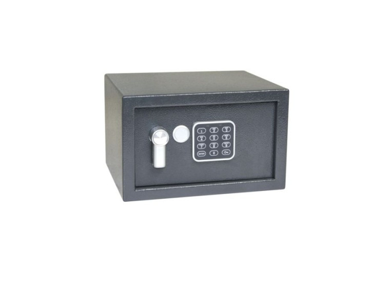 Sejf ocelový s elektronickým zámkem RS.18.EDK, šedý